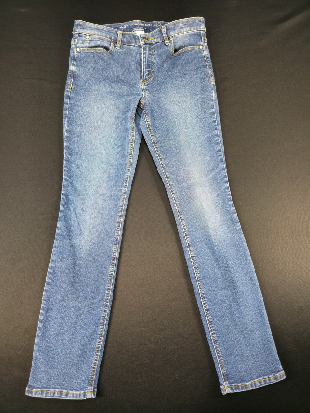 Christopher & Banks Modern Fit Women's Blue Straight Leg Jeans Size 6